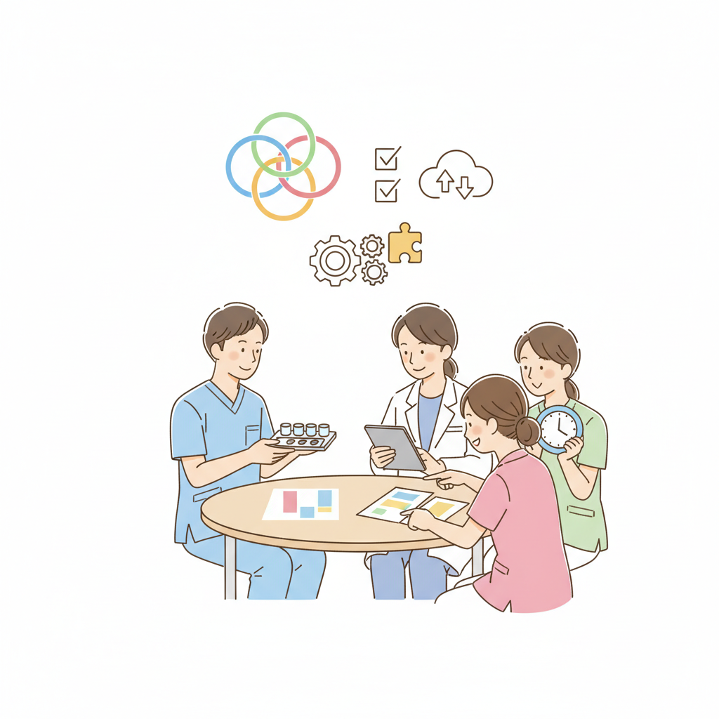 介護の服薬エラー予防｜5R・ダブルチェック・ヒヤリハット活用と多職種連携の実務