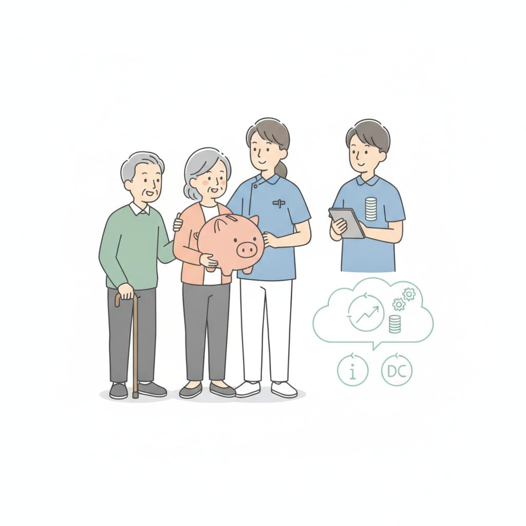 介護職の老後資金とiDeCo・企業型DC｜退職金が手薄な職場の備え方
