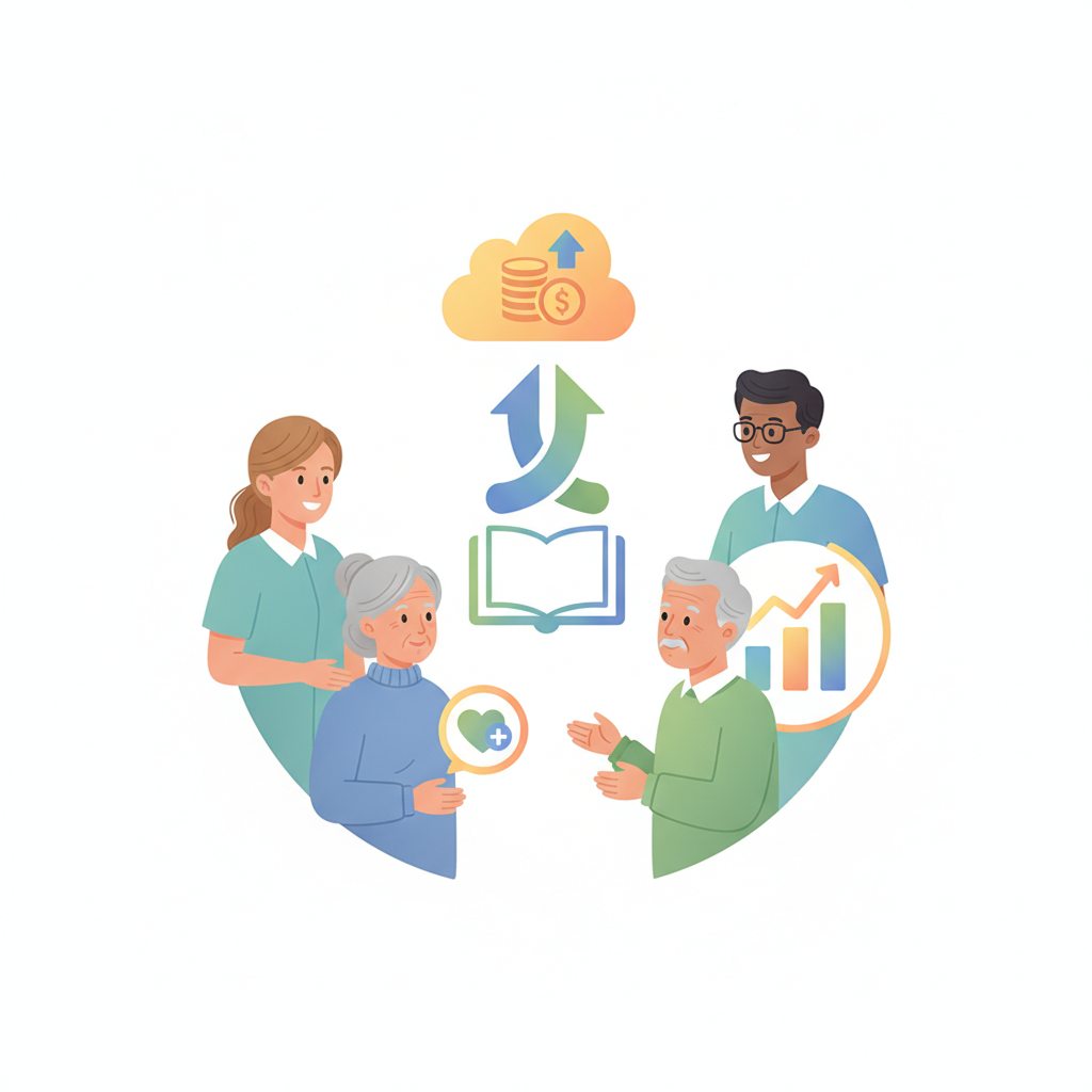 介護職の評価制度・人事考課の仕組みと対策｜処遇改善加算・自己評価シート・面談アピールの実務