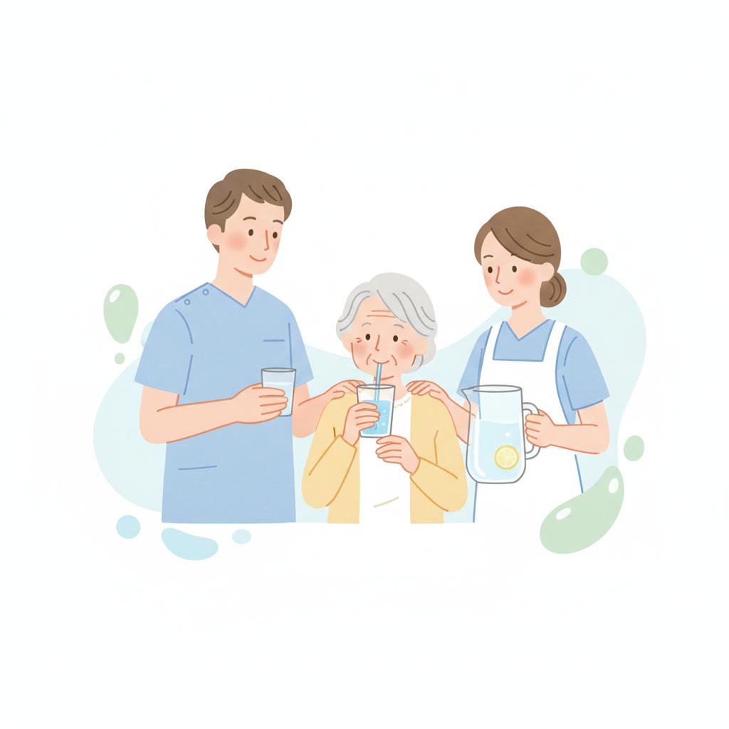 水分補給（高齢者の脱水予防）とは