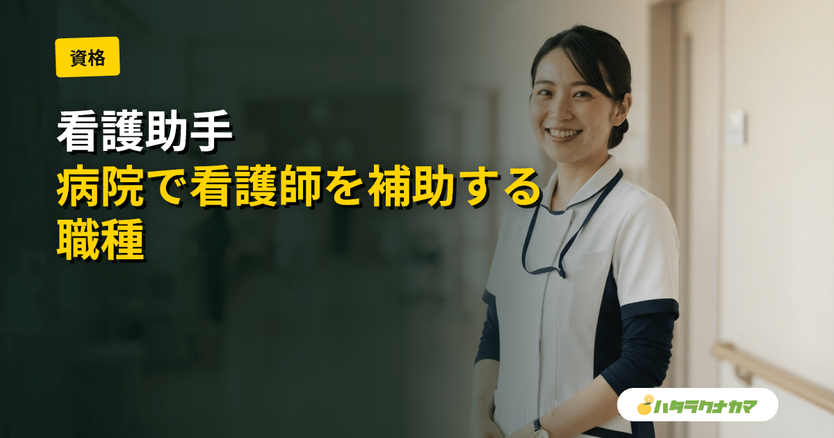 看護助手とは