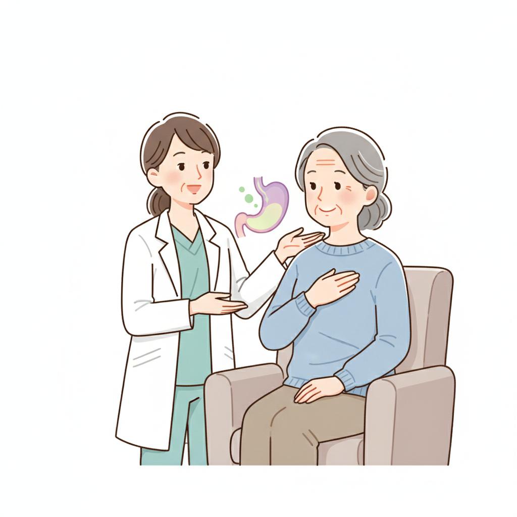 高齢者の逆流性食道炎（GERD）とは