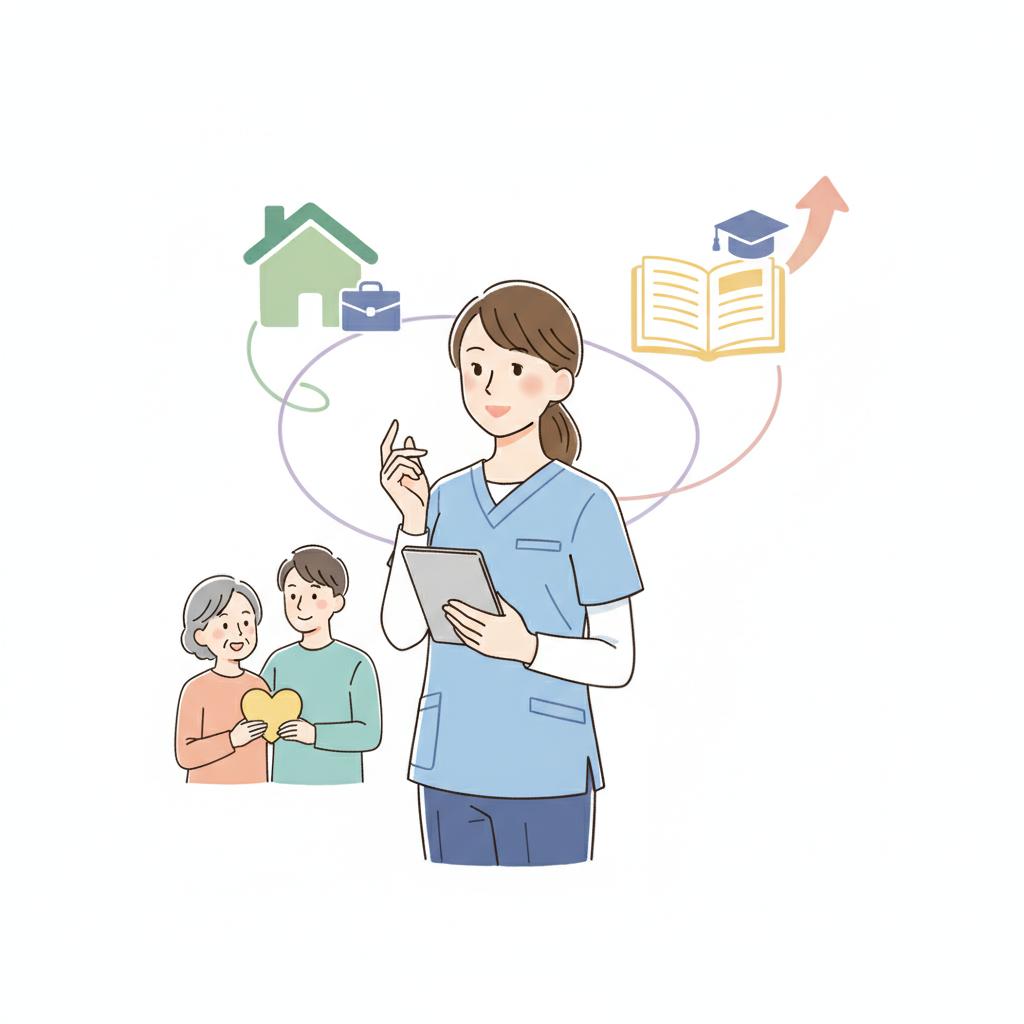 働きながら実務者研修を取る方法｜通信講座と両立のコツを解説