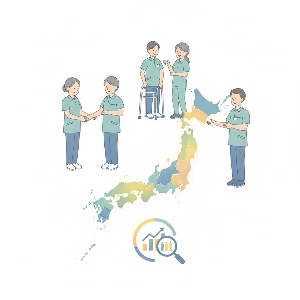 介護職の「売り手市場」都道府県ランキング|求人倍率×人手不足で見る狙い目の県【独自試算】