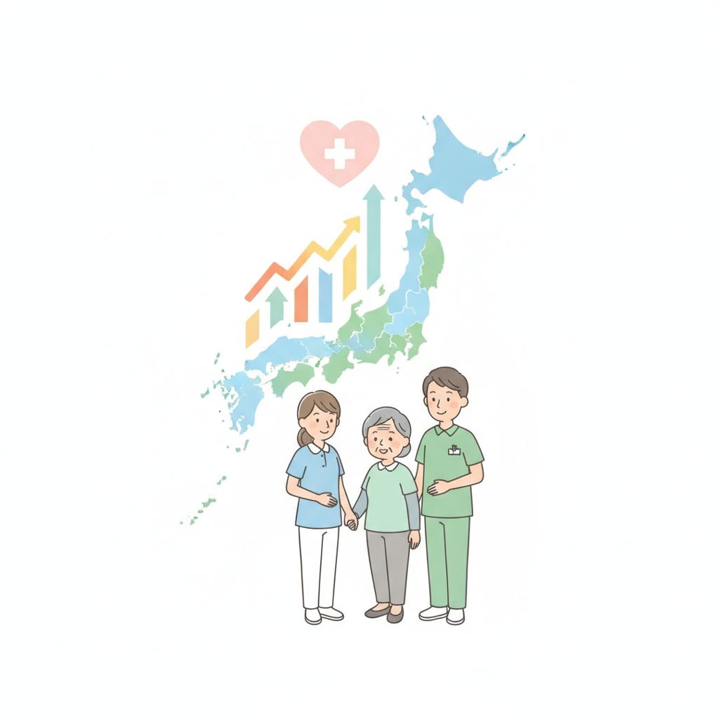 介護職の給料 都道府県ランキング｜47都道府県の月収・年収一覧と格差の構造【2024年調査】