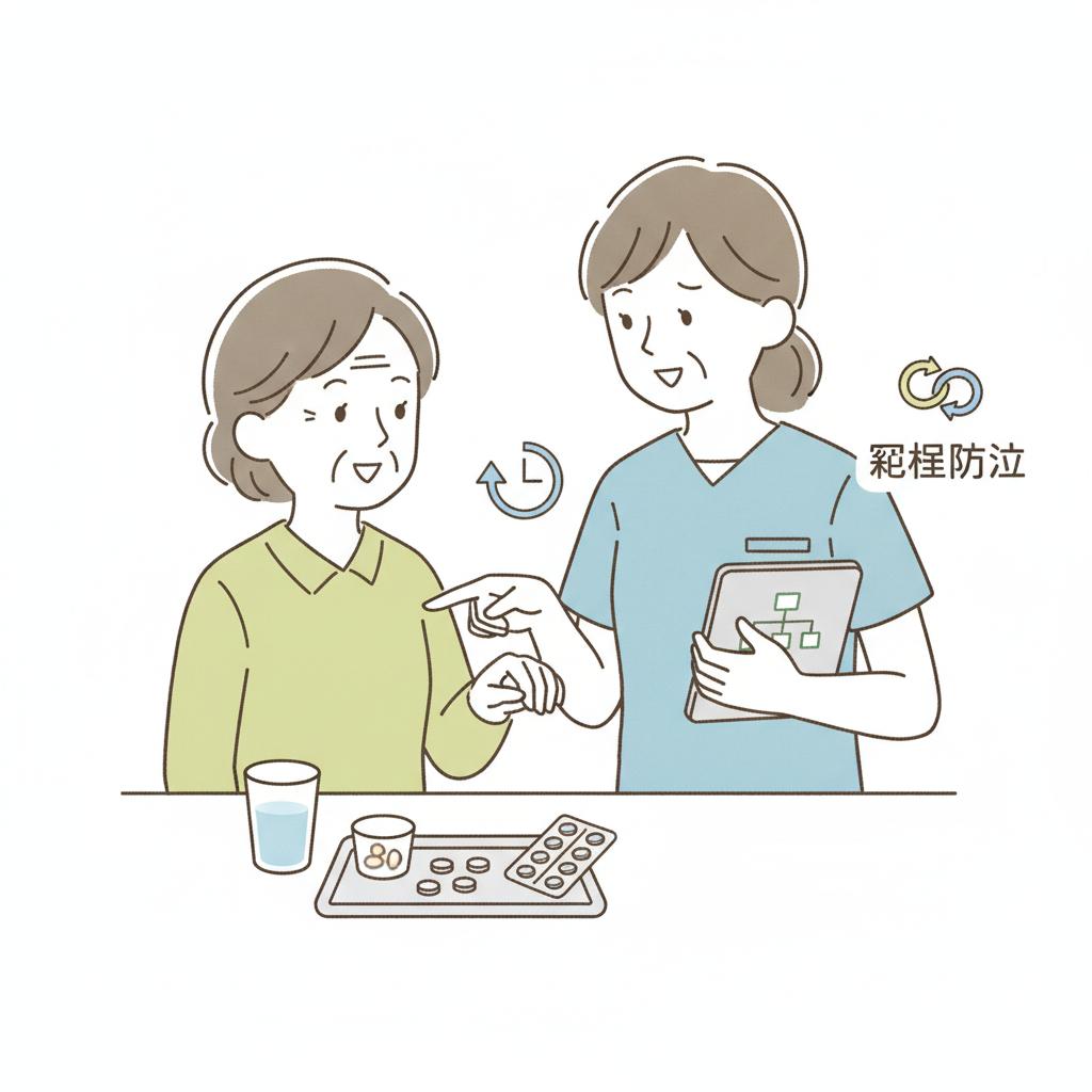 誤薬に気づいたときの対応｜介護職の初動・報告・記録・再発防止