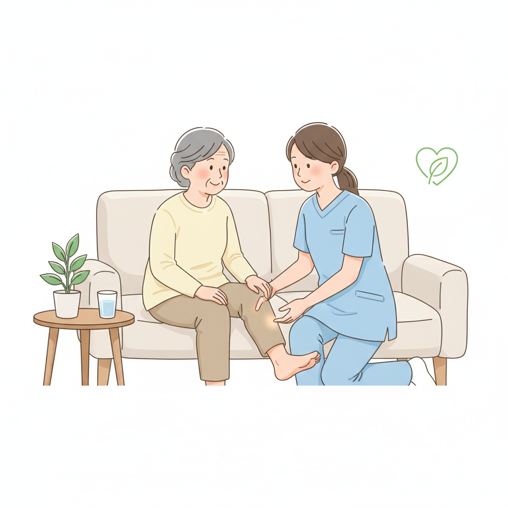 高齢者の浮腫（むくみ）を家庭で観察する｜原因・受診タイミング・予防の生活習慣