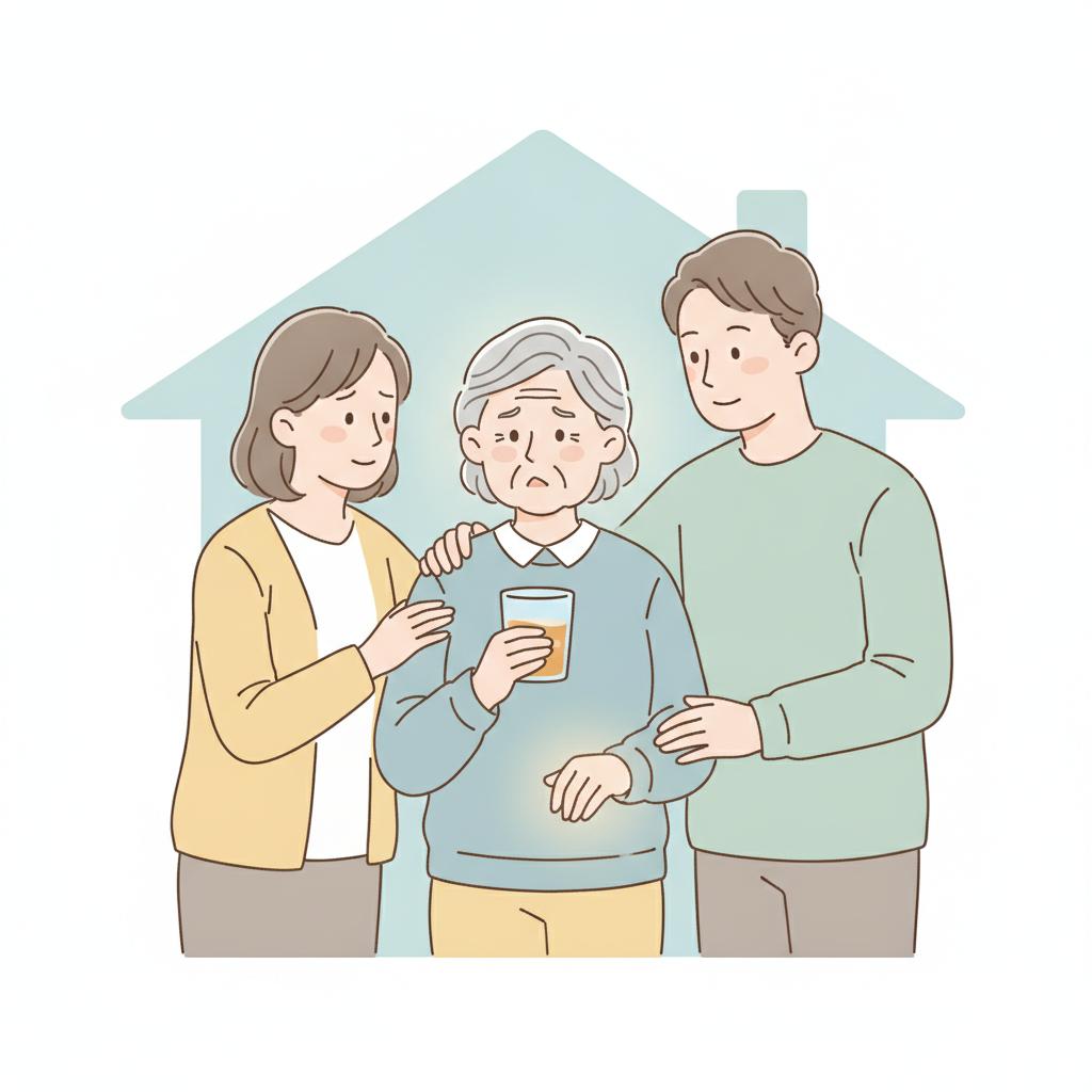 高齢の親のお酒が心配なとき|家族が気づき、責めずに支えるために