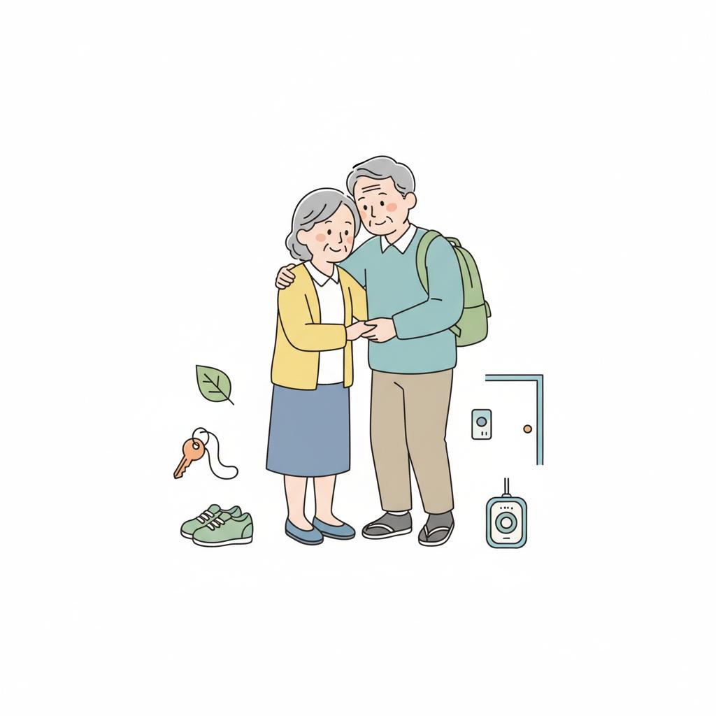 認知症の徘徊：家庭でできる備え