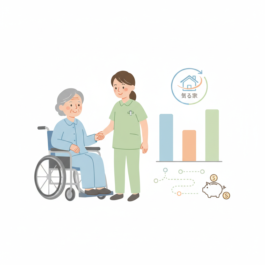 老健の費用｜月額相場・類型別の負担額・在宅復帰までの費用設計