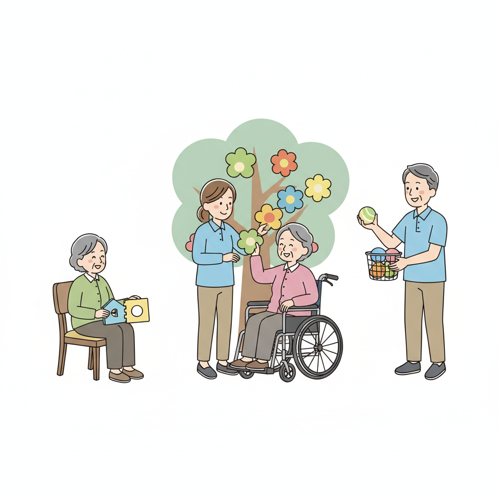 介護施設レクリエーションの企画・運営完全ガイド|目的設定・季節別メニュー・要介護度別の工夫