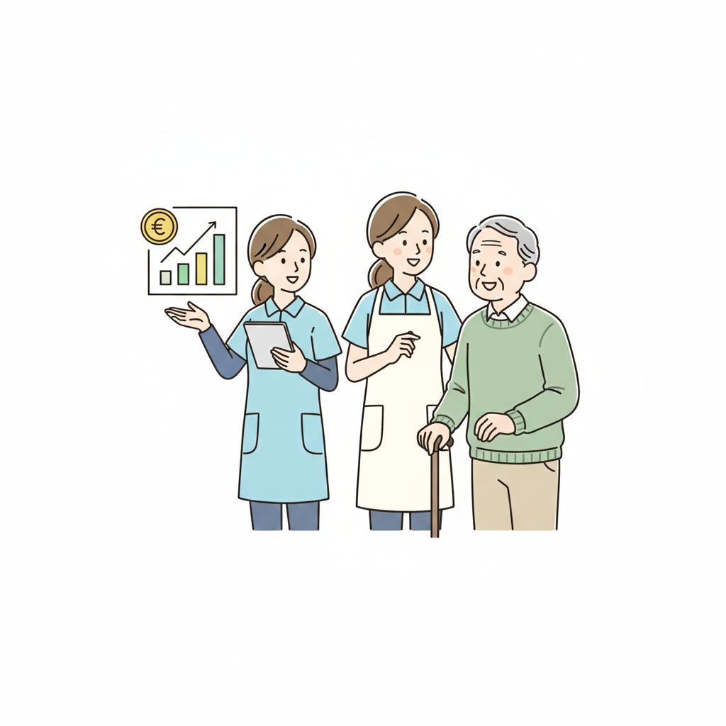 デイケア(通所リハビリテーション)介護職の給料・年収