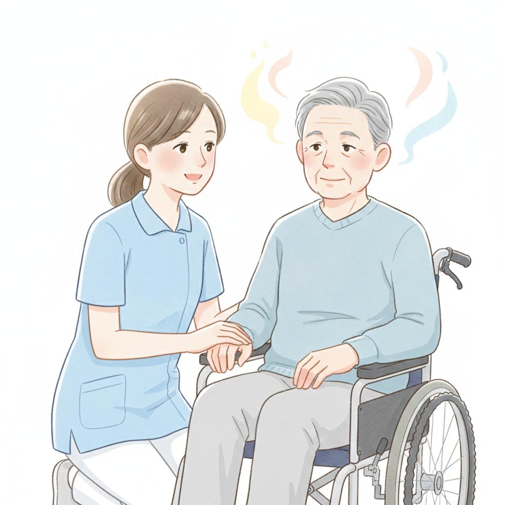 重度・進行期の認知症の人へのケア|発語が乏しい全介助期のコミュニケーションと苦痛サインの読み取り
