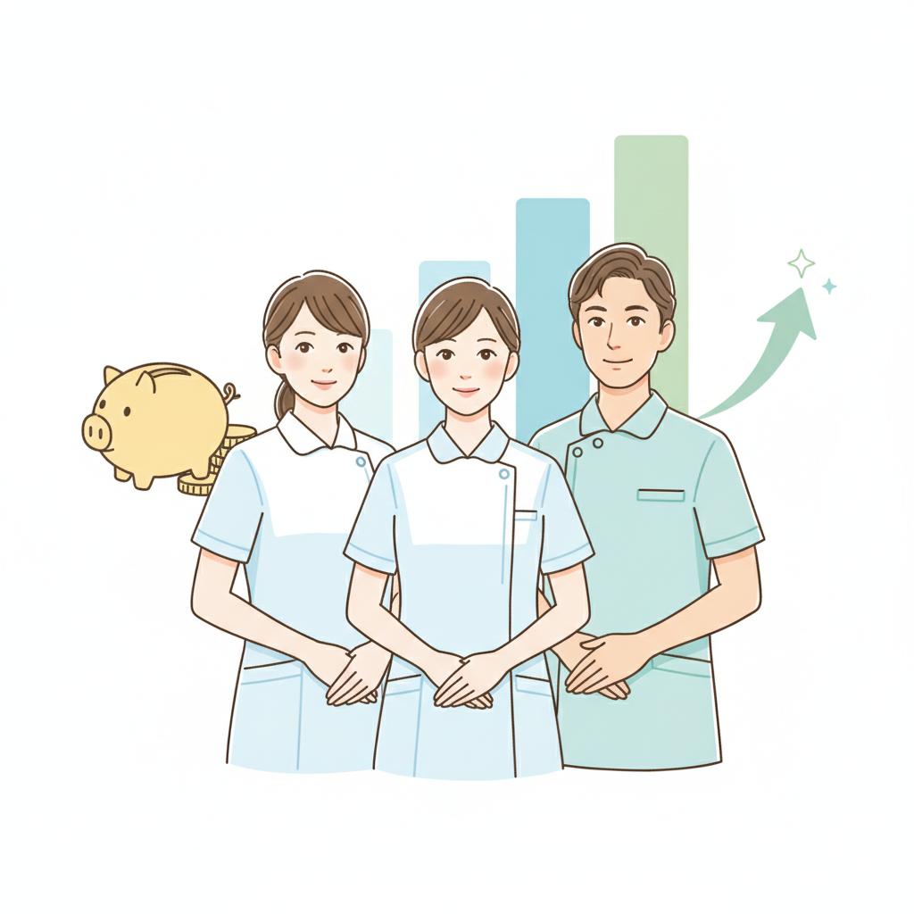介護正社員の給料・年収はいくら？手取り・ボーナス・昇給の実態