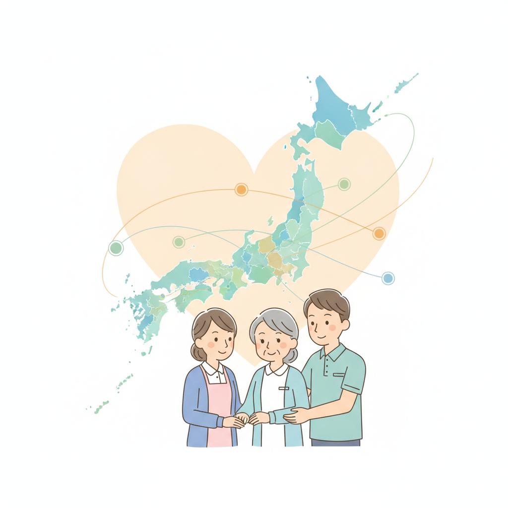 【独自試算】介護の「大手法人シェア」都道府県ランキング|東京42.8%・沖縄4.8%、採用の競合環境は8.9倍違う