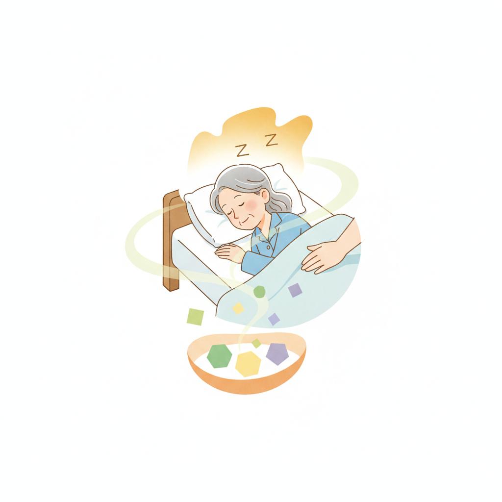 必須アミノ酸の摂取で高齢者の睡眠の質が改善｜長寿研の研究と栄養ケアへの示唆
