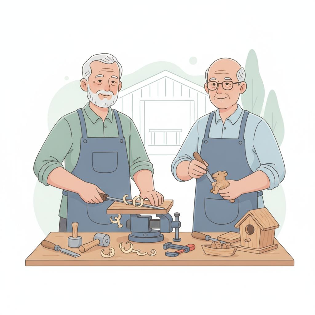 肩を並べて、木を削る|オーストラリア発「メンズシェッド」が高齢男性の孤立を溶かした話