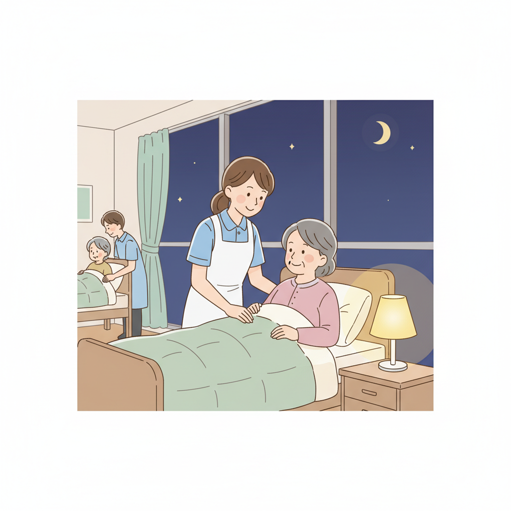 有料老人ホームの夜勤手当はいくら？大手・民間ならではの相場を解説