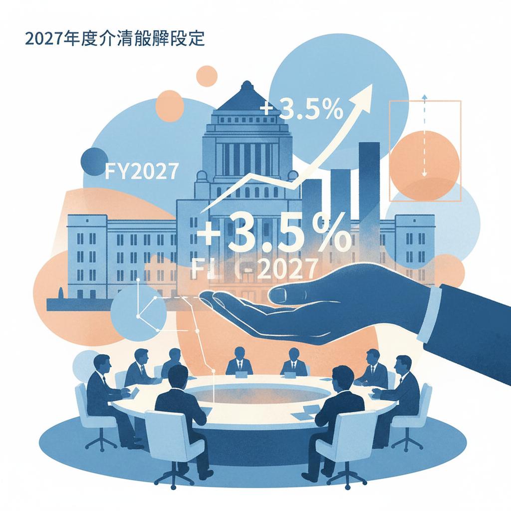 財務省「介護サービスの利益率は他産業より高い」｜訪問介護9.6%・通所6.2%・特養1.4%、2027年度改定で適正化要請