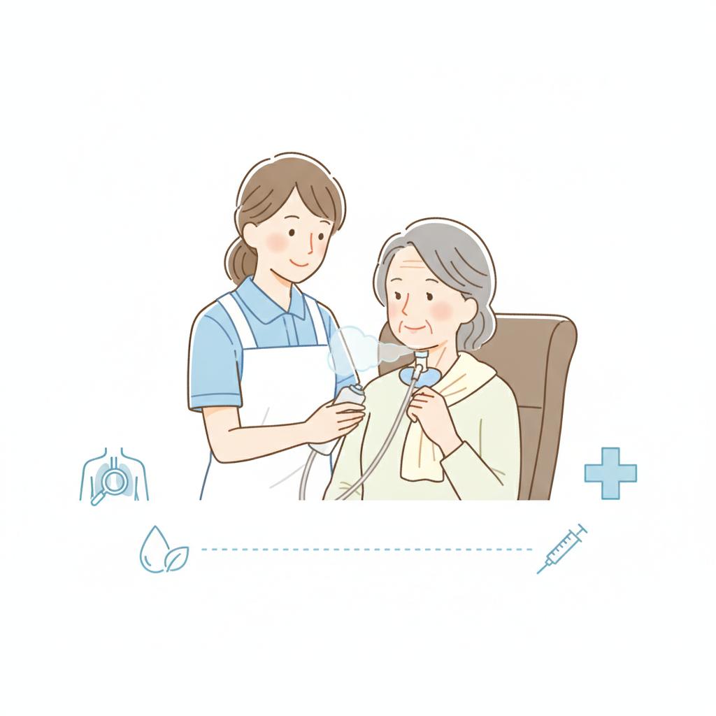 気管カニューレのある利用者の日常ケア｜介護職の観察・加湿・皮膚ケアと医行為の線引き