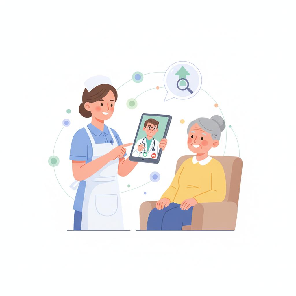 訪問看護のD to P with N オンライン診療補助、評価明確化