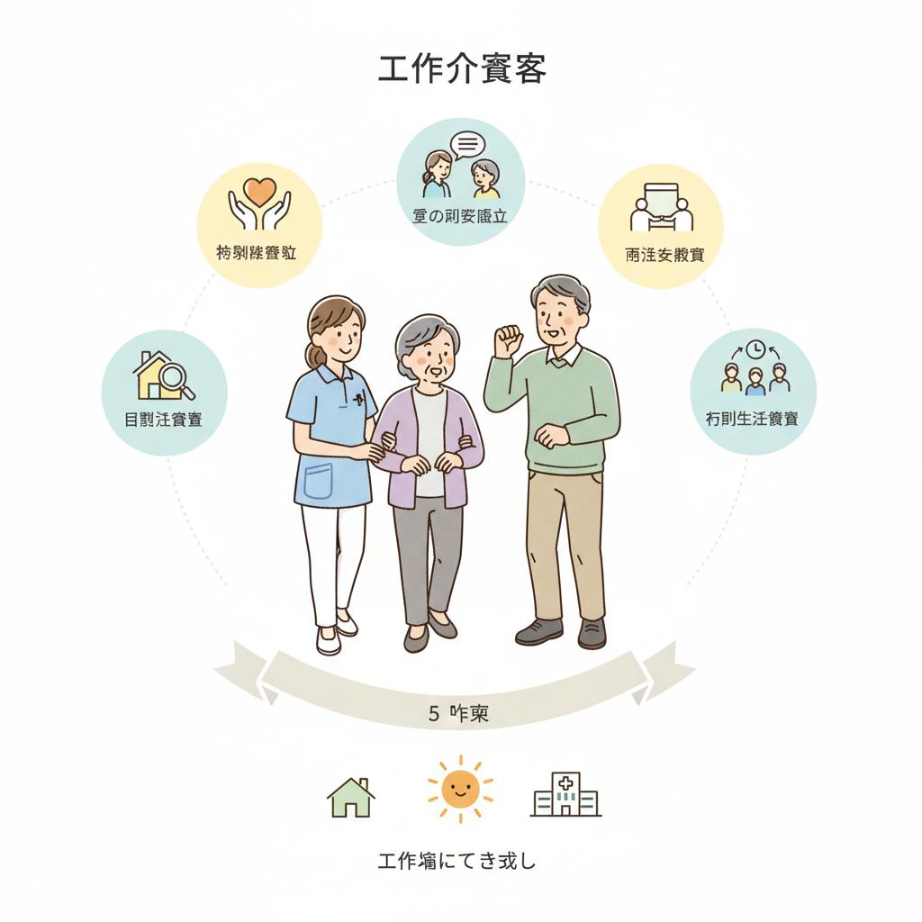 介護福祉士の仕事内容とは？5つの業務と活躍できる職場