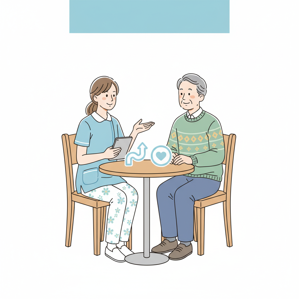 介護現場の1on1ミーティング設計｜月1回30分で離職を半減させる進め方