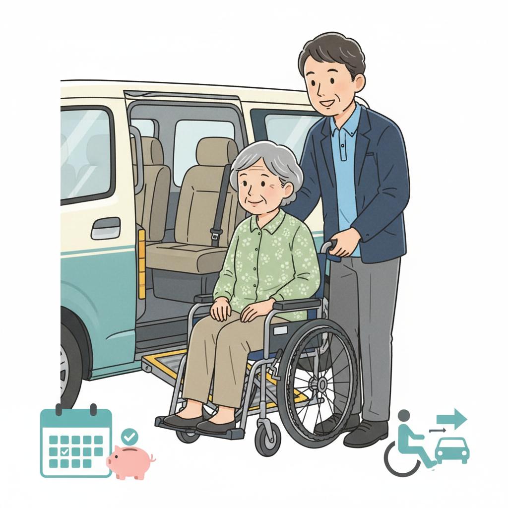 介護タクシーの使い方|介護保険適用の条件・予約方法・福祉タクシーとの違い