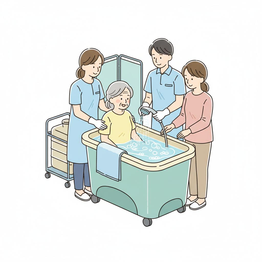 訪問入浴サービスの利用方法|利用対象・スタッフ体制・料金まで家族目線で解説
