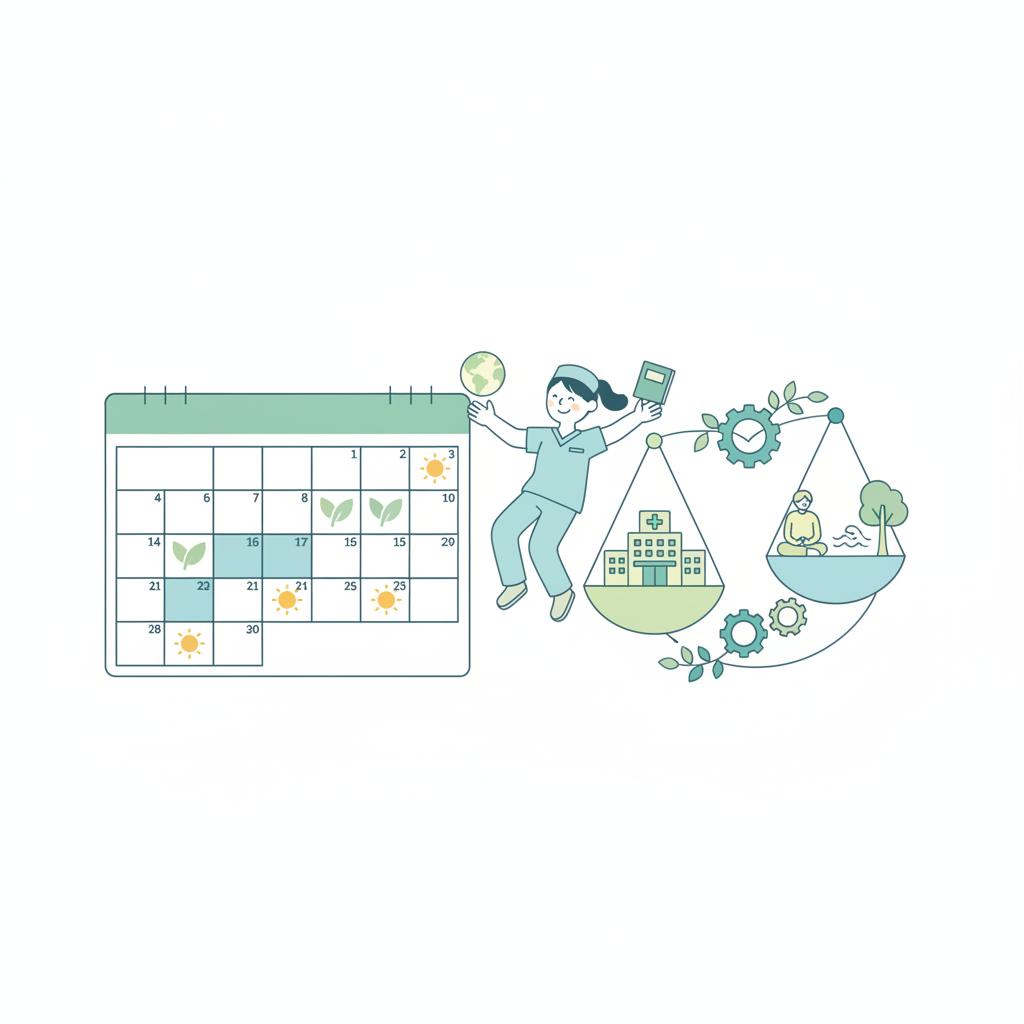 有給休暇の基本ルールのイラスト
