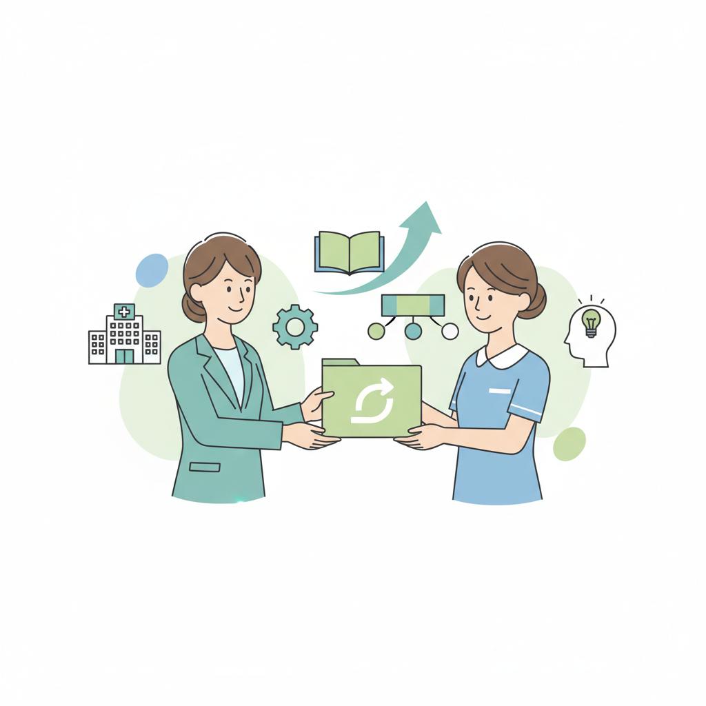 復職者向け公的支援制度フル活用ガイドを表したイラスト