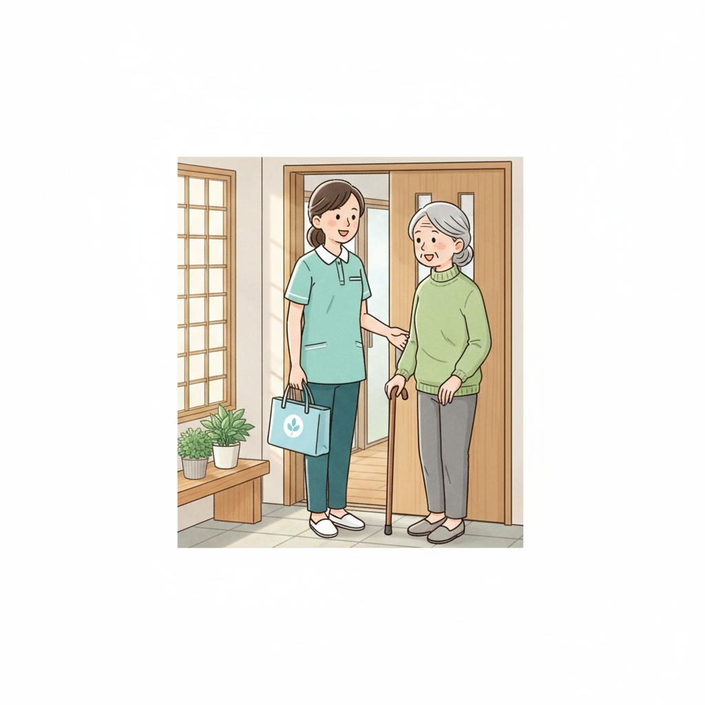 訪問介護のイメージイラスト