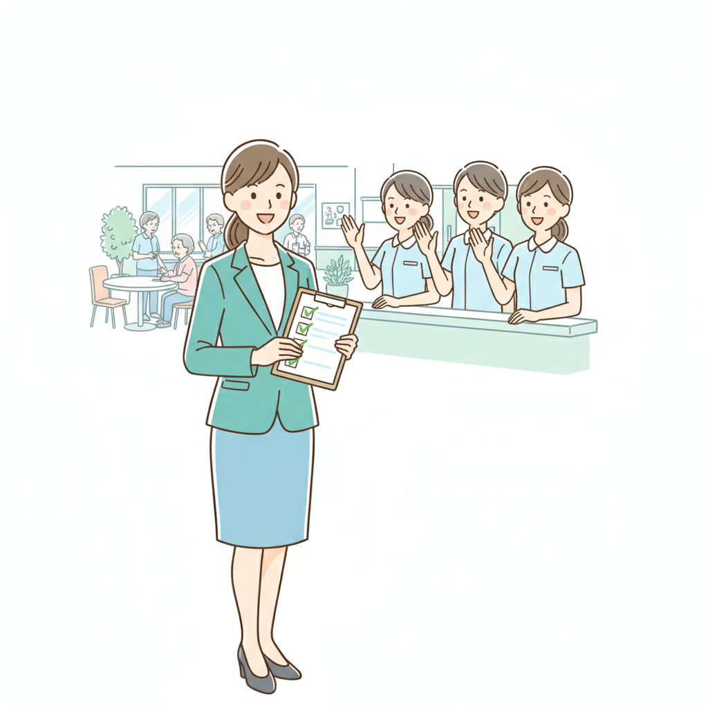転職で後悔しないための7つのチェックポイントのイメージイラスト