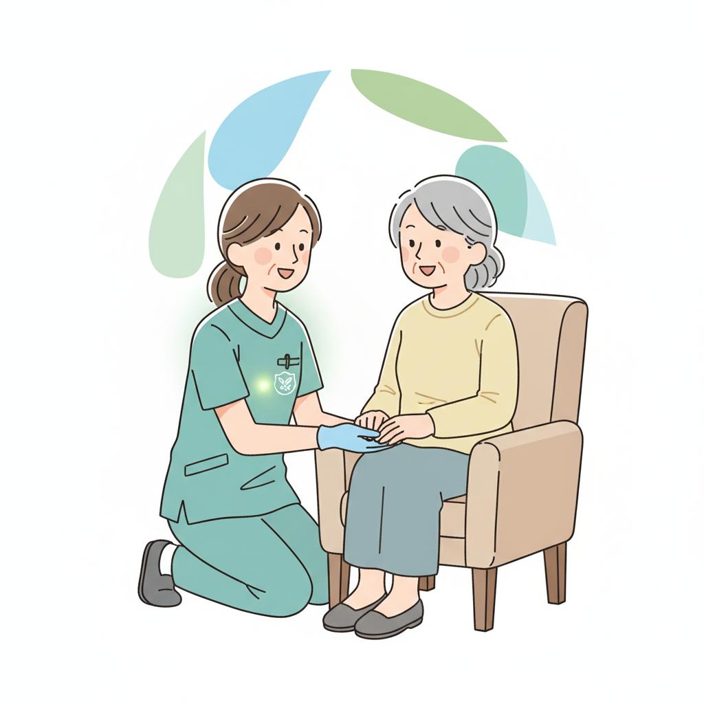 介護福祉士とは何かを表すイラスト